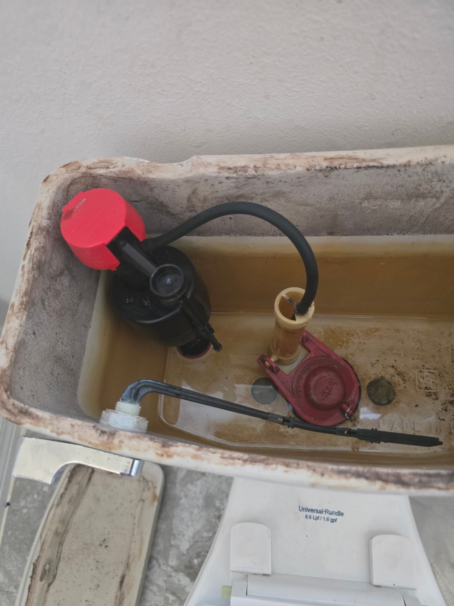 Grand Hwy — toilet tank fill valve and flapper